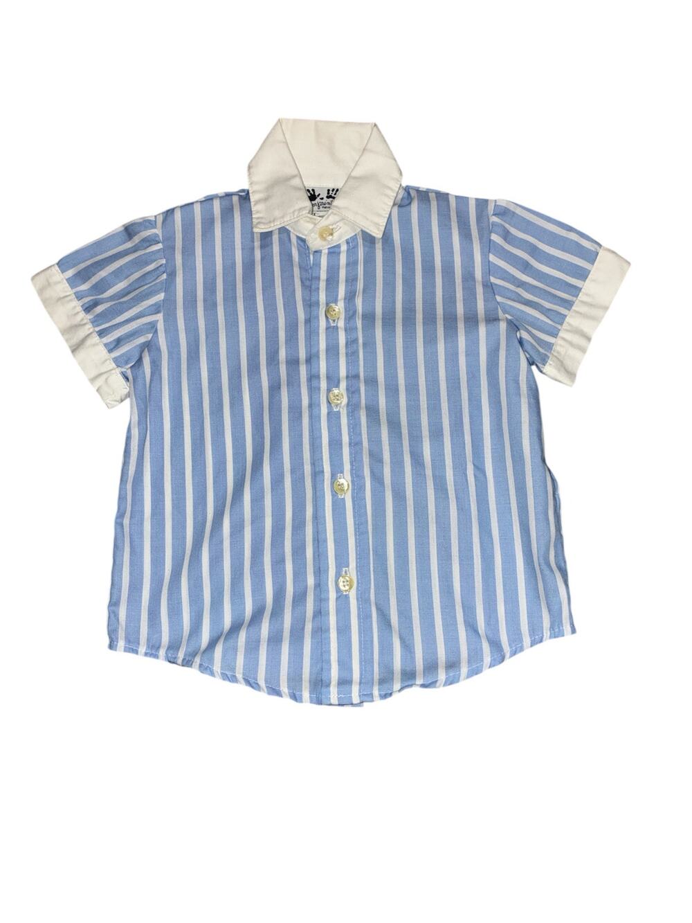 Fingerprints New York Vintage Feel Boys Stripe Button-Up
